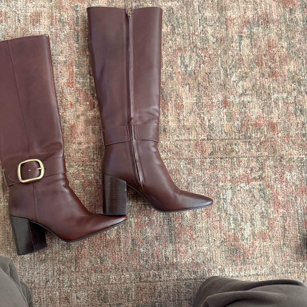 Coach Leather Riding Boots - Picture 5 of 8